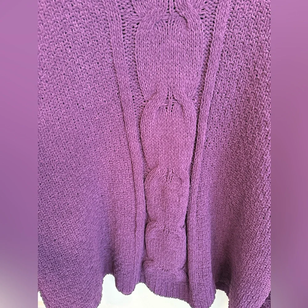 Seven7 Purple Cowl Neck Sweater *GOOD USED CONDITION* - Picture 4 of 10